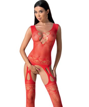 PASSION - BS099 BODYSTOCKING NEGRO TALLA UNICA