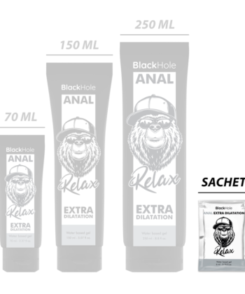 Visão alternativa de BLACK HOLE - GEL À BASE DE ÁGUA EXTRA DILATAÇÃO 6 ML DOSE ÚNICA
