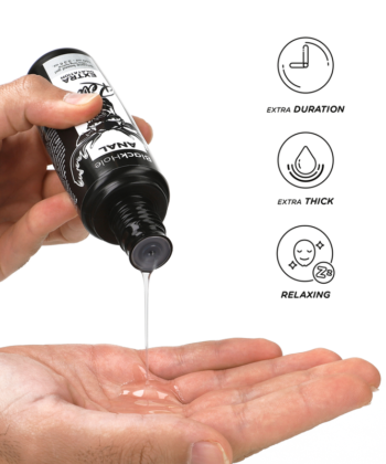 Visão alternativa de BLACK HOLE - GEL BASE DE SILICONE DILATAÇÃO ANAL 100 ML