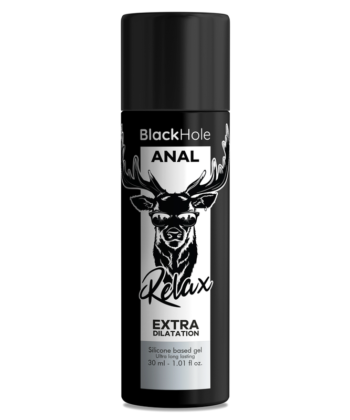 BLACK HOLE - GEL BASE DE SILICONE DILATAÇÃO ANAL 30 ML