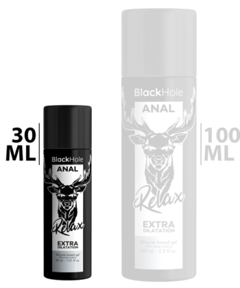 Visão alternativa de BLACK HOLE - GEL BASE DE SILICONE DILATAÇÃO ANAL 30 ML