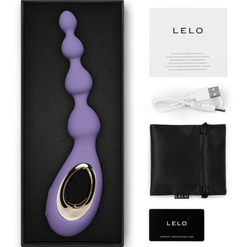 LELO - SORAYA BEADS MASSAGEM ANAL VIOLETA - Image 3