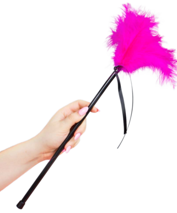 SECRETPLAY - PLUMERO PLUMAS ROSA 40 CM