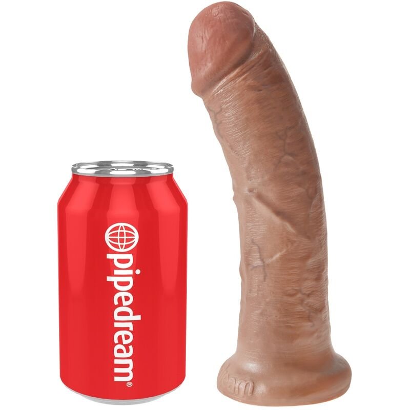 KING COCK - PÊNIS REALÍSTICO 19.5 CM CARAMELO - Image 4