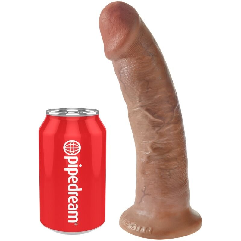KING COCK - PÊNIS REALÍSTICO 21.7 CM CARAMELO - Imagem 2