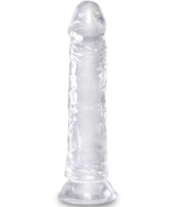 KING COCK - PÊNIS REALISTA CLARO 19.7 CM TRANSPARENTE