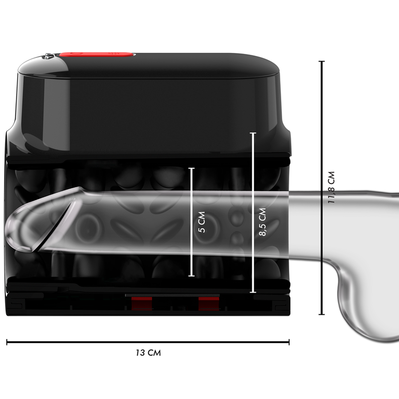 JAMYJOB - VORTEX THRUSTING E 360 ROTATE TECH TURBO MODE MASTURBATOR - Imagem 2