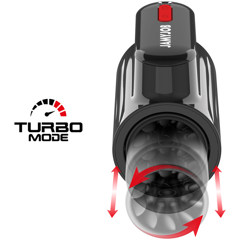 JAMYJOB - VORTEX THRUSTING E 360 ROTATE TECH TURBO MODE MASTURBATOR - Imagem 3