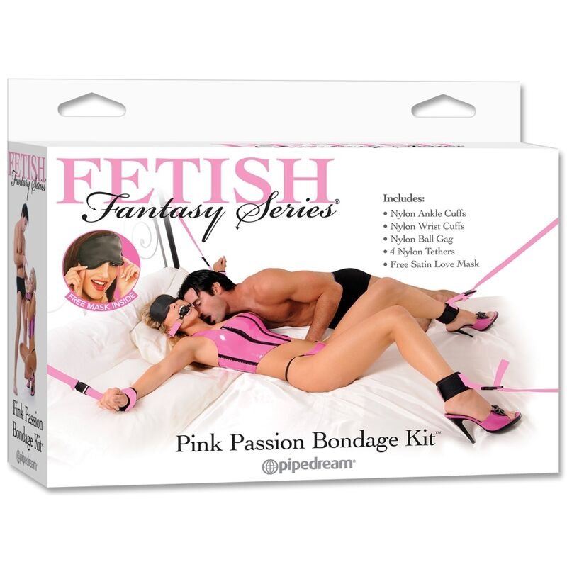 FETISH FANTASY SERIES - KIT BONDAGE ROSA - Image 2