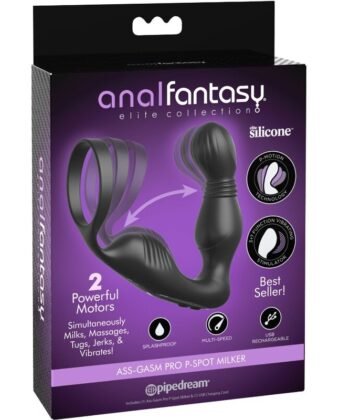 ANAL FANTASY ELITE COLLECTION -MASSAGEADOR DE PRÓSTATA VIBRANTE E RECARREGVEL