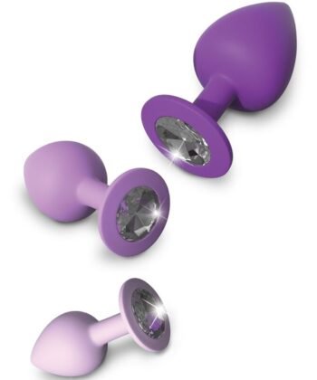 FANTASY FOR HER - CONJUNTO DE PLUG ANAL VIOLETA - Imagem 3