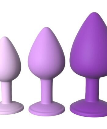 FANTASY FOR HER - CONJUNTO DE PLUG ANAL VIOLETA