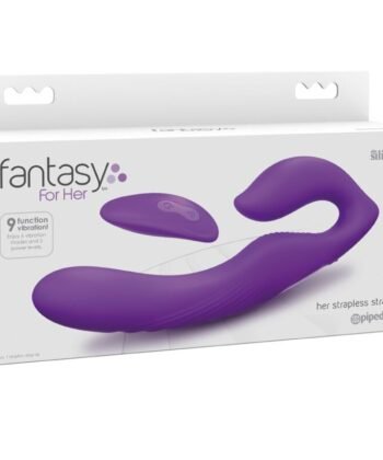 FANTASY FOR HER - VIBRADOR DE DUPLA PENETRAÇÃO CONTROLE REMOTO 9 NÍVEIS VIOLETA - Image 4