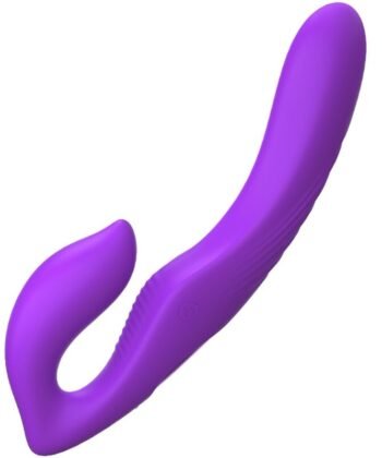 FANTASY FOR HER - VIBRADOR DE DUPLA PENETRAÇÃO CONTROLE REMOTO 9 NÍVEIS VIOLETA