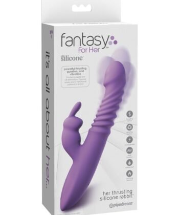 FANTASY FOR HER - ESTIMULADOR DE CLITÓRIS DE COELHO COM OSCILAÇÃO DE FUNÇÃO DE CALOR E VIBRAÇÃO VIOLETA - Image 5
