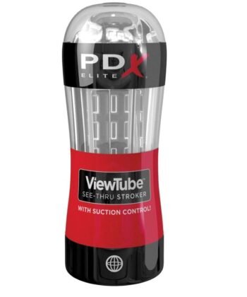 Visão alternativa de PDX ELITE - STROKER MASTURBADOR VIEWTUBE CONTROLE SUCÇÃO CLARA