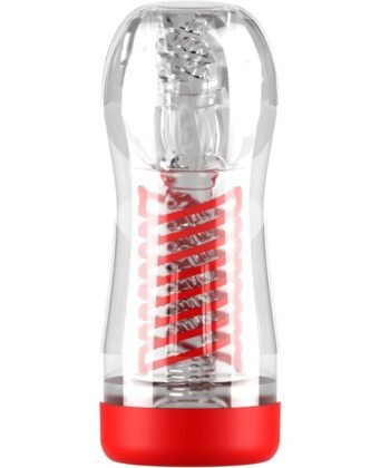 PDX ELITE - STROKER VIEWTUBE 2 COMPRESSO ESPIRAL TRANSPARENTE - Imagem 3