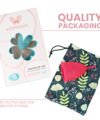 Visão alternativa de INTIMICHIC - COPO MENSTRUAL GRAU MÉDICO SILICONE - TAMANHO S