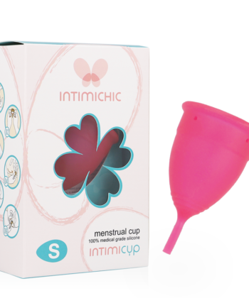 INTIMICHIC - COPO MENSTRUAL GRAU MÉDICO SILICONE - TAMANHO S