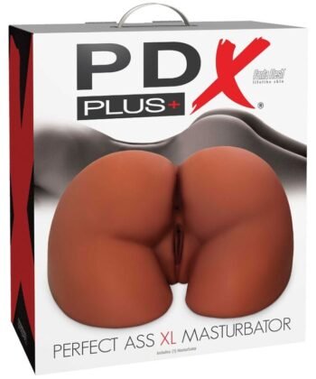 Alternative view of PDX PLUS - MASTURBADOR PERFECT ASS XL DUPLA ENTRADA MARROM