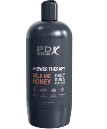 Visão alternativa de PDX PLUS - STROKER MASTURBADOR DISCRETO DESIGN DE GARRAFA MILK ME HONEY CANDY SHAMPOO