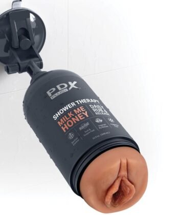 PDX PLUS - STROKER MASTURBADOR DISCRETO DESIGN DE GARRAFA MILK ME HONEY CANDY SHAMPOO - Imagem 5