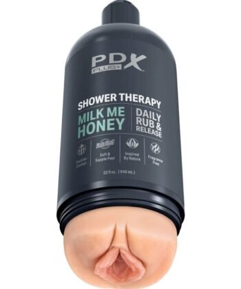 Visão alternativa de PDX PLUS - STROKER MASTURBATOR DESIGN DISCRETO DO GARRAFA DE SHAMPOO MILK ME HONEY