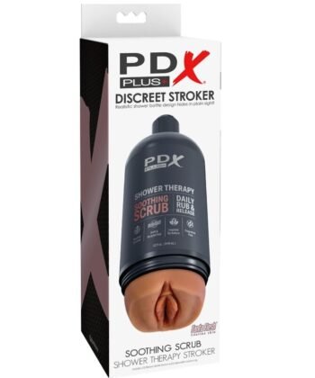 PDX PLUS - STROKER MASTURBATOR DISCREET GARRAFA DESIGN CALMANTE SCRUB CANDY SHAMPOO - Image 4