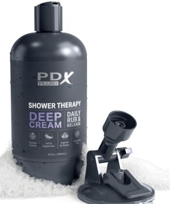 PDX PLUS - STROKER MASTURBATOR DISCREET DEEP CREAM SHAMPOO DESIGN DE GARRAFA - Imagem 3
