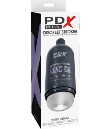 PDX PLUS - STROKER MASTURBATOR DISCREET DEEP CREAM SHAMPOO DESIGN DE GARRAFA - Imagem 4
