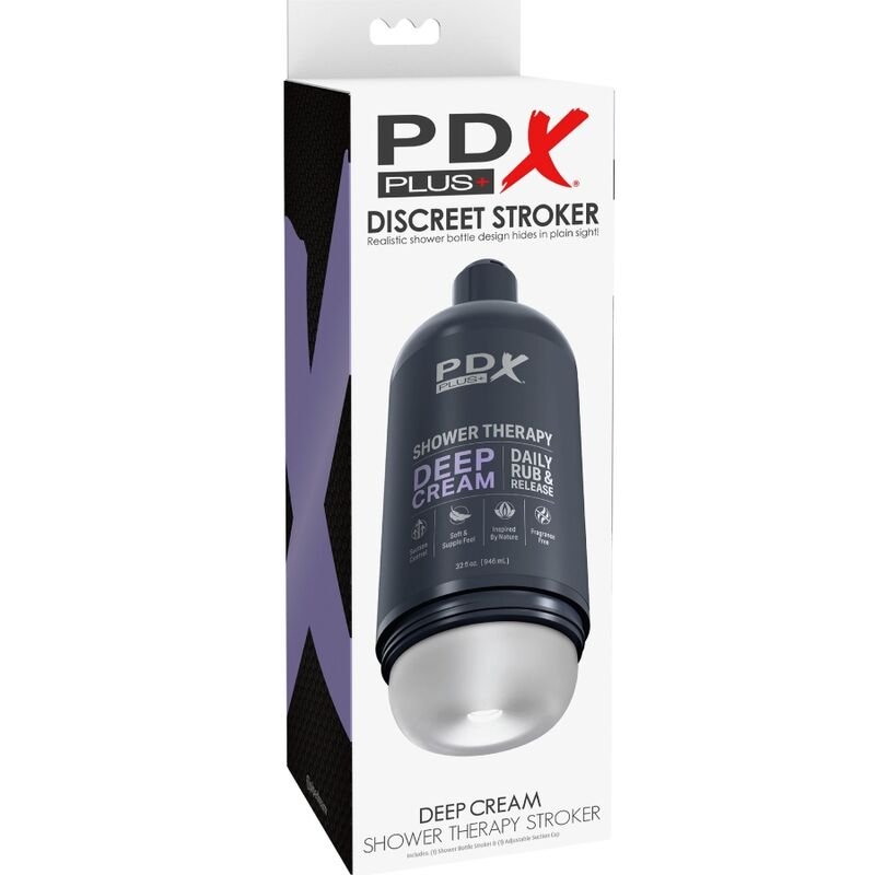PDX PLUS - STROKER MASTURBATOR DISCREET DEEP CREAM SHAMPOO DESIGN DE GARRAFA - Image 4