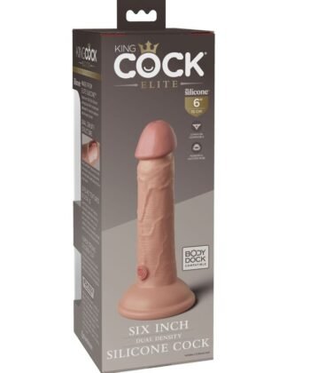 KING COCK - ELITE DILDO DE SILICONE REALISTA 15.2 CM - Imagem 4
