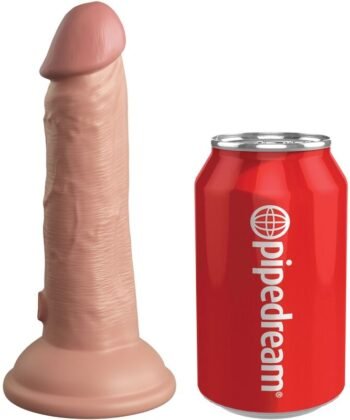 KING COCK - ELITE DILDO DE SILICONE REALISTA 15.2 CM