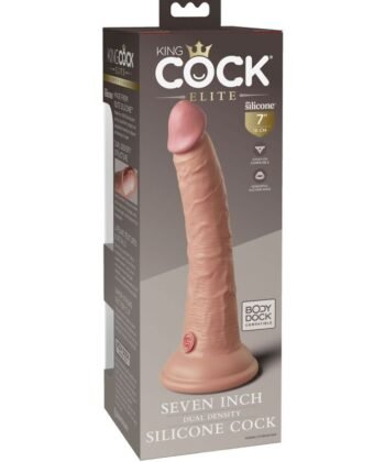 KING COCK - ELITE DILDO SILICONE REALISTA 17.8 CM - Image 5