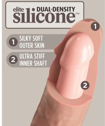 KING COCK - ELITE DILDO SILICONE REALISTA 20.3 CM - Image 5