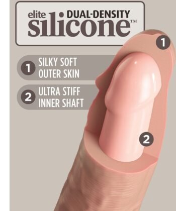 KING COCK - ELITE DILDO SILICONE REALISTA 23 CM - Image 3