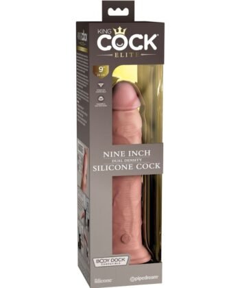 KING COCK - ELITE DILDO SILICONE REALISTA 23 CM - Image 4