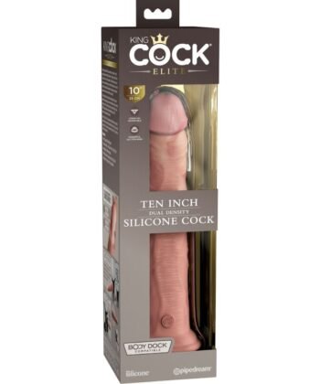 KING COCK - ELITE DILDO SILICONE REALISTA 25.4 CM - Image 3