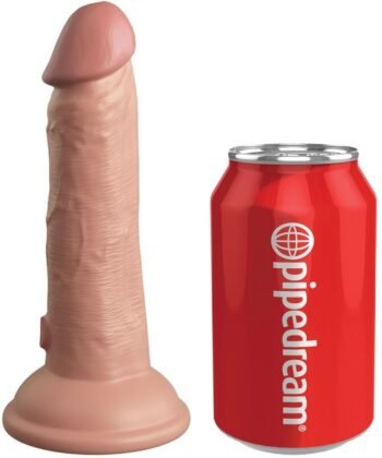 KING COCK - ELITE VIBRADOR REALÍSTICO E SILICONE 15.2 CM