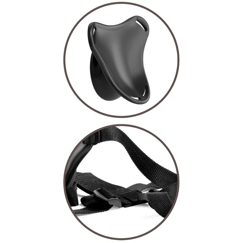 KING COCK - ELITE ARNÊS AJUSTVEL COM DILDO 15.2 CM PARA INICIANTES - Image 3