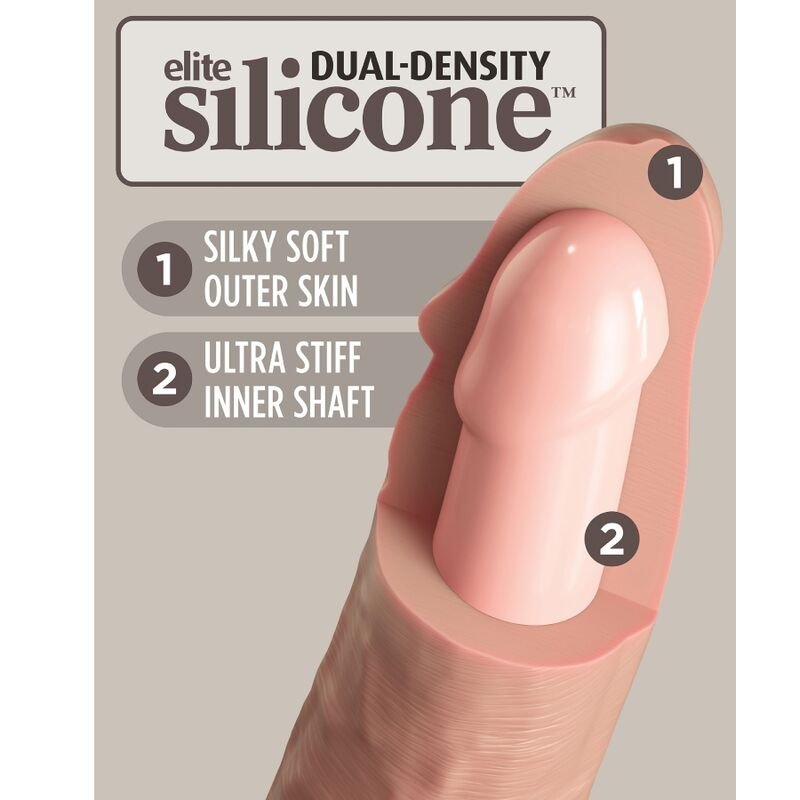 KING COCK - ELITE ARNÊS AJUSTVEL COM DILDO 15.2 CM PARA INICIANTES - Image 5