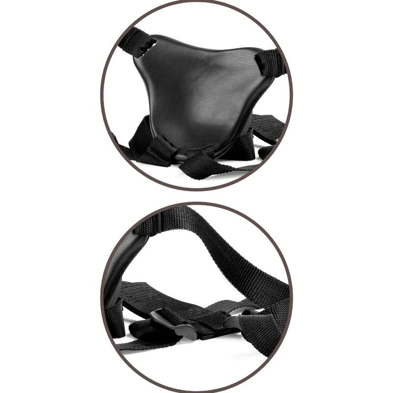 KING COCK - ELITE ARNÊS AJUSTVEL CONFORTVEL COM DILDO 17.8 CM - Image 4