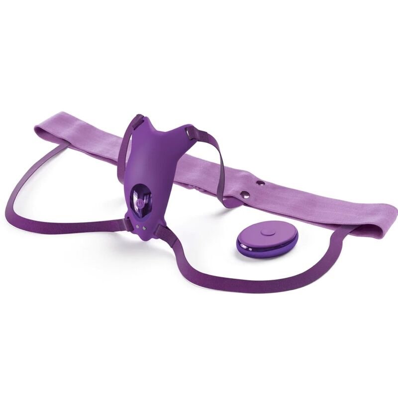 FANTASY FOR HER - ARNÊS DE BORBOLETA VIBRANTE, CONTROLE REMOTO RECARREGÁVEL E VIOLETA - Imagem 5