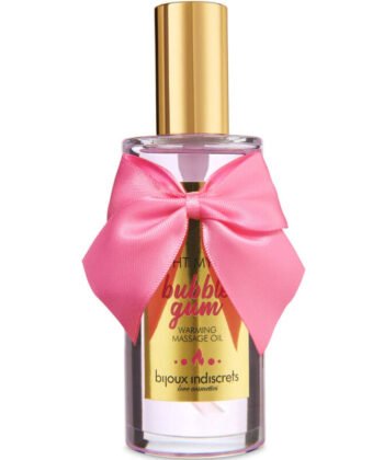 BIJOUX - INDISCRETS ÓLEO DE MASSAGEM LIGHT MY FIRE EFEITO DE CALOR SABOR GOMA