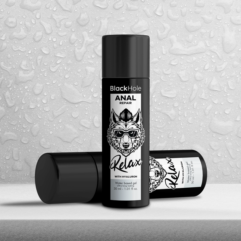 BLACK HOLE - REPARO ANAL RELAXANTE À BASE DE ÁGUA COM HIALURON 30 ML - Imagem 4
