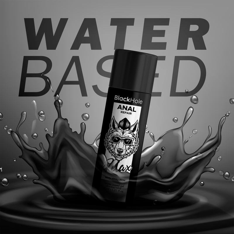 BLACK HOLE - REPARO ANAL RELAXANTE À BASE DE ÁGUA COM HIALURON 30 ML - Imagem 5