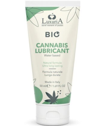 INTIMATELINE - LUXURIA LUBRIFICANTE BASE DE GUA BIO CANNABIS 50 ML