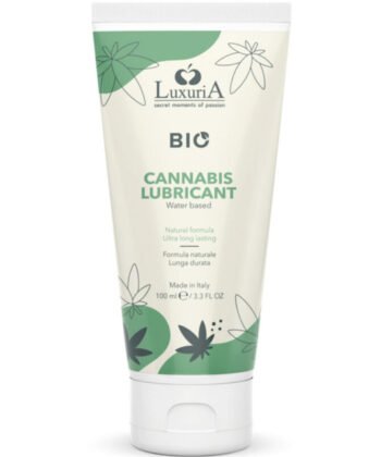 INTIMATELINE - LUXURIA LUBRIFICANTE BASE DE GUA BIO CANNABIS 100 ML