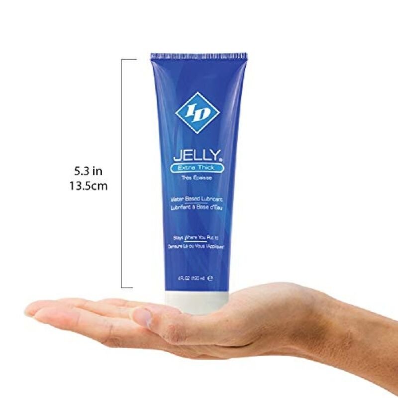 ID JELLY - LUBRIFICANTE À BASE DE ÁGUA TUBO DE VIAGEM EXTRA GROSSO 120 ML - Imagem 2
