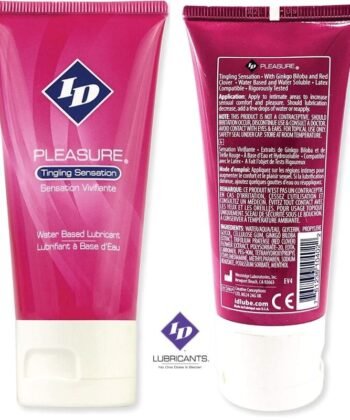 ID PLEASURE - LUBRIFICANTE BASE DE GUA TINGING SENSATION TRAVEL TUBE 60 ML